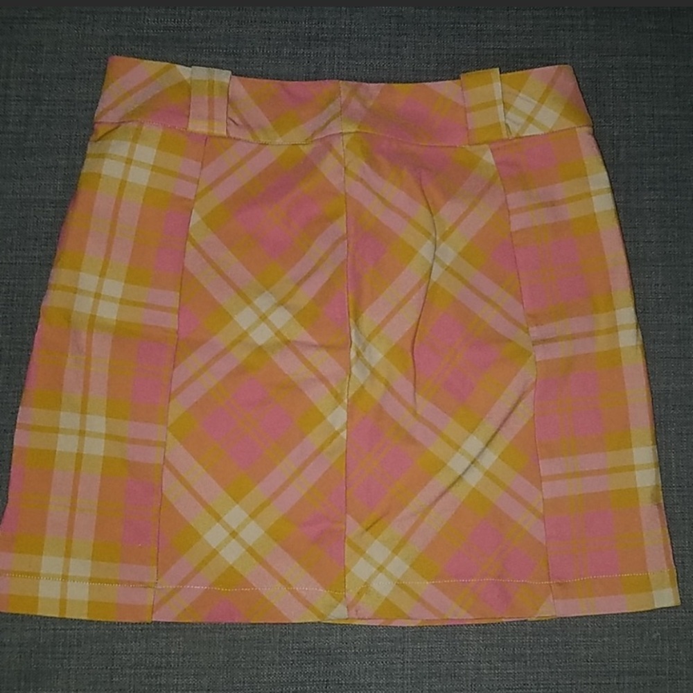 UO plaid skirt